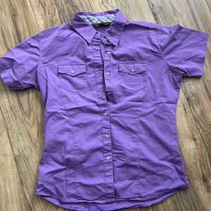 Womens wrangler button down